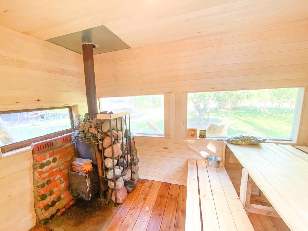 Private Farm Jakuzzi Sauna In The Forest Talsi Kültér fotó